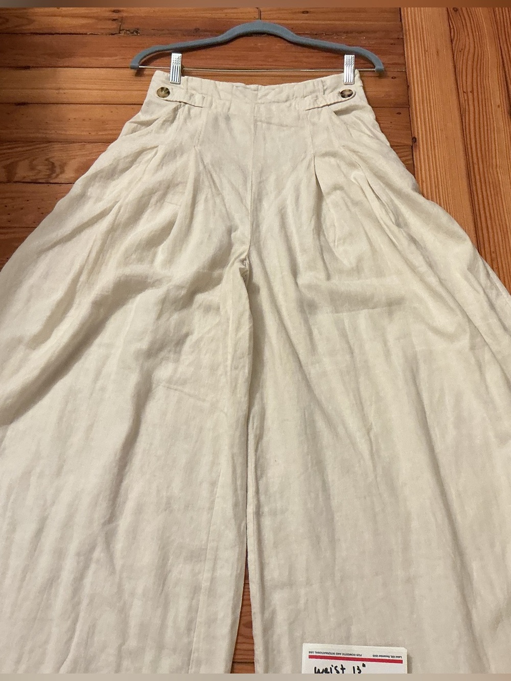 Free People Wide leg Pleated flowy pants - Picture 12 of 16